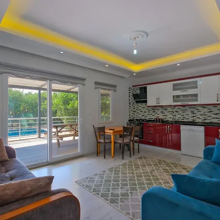 Villa Avci Villa-fethiye 3+1 In Garden With Private Pool, 10 Minutes To The Fethiye